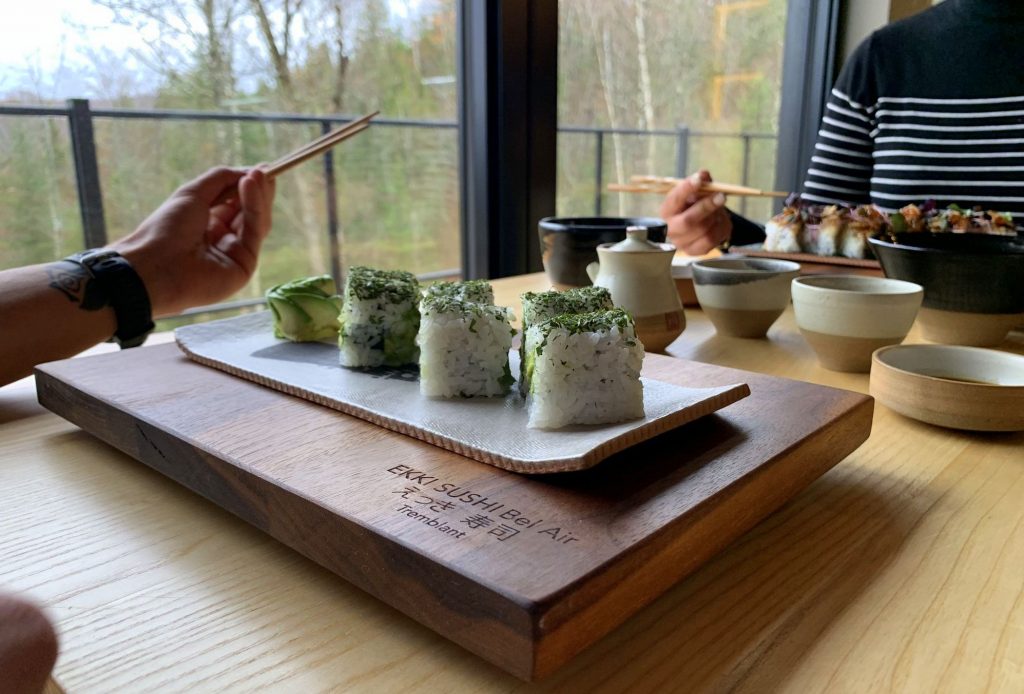 sushi tremblant